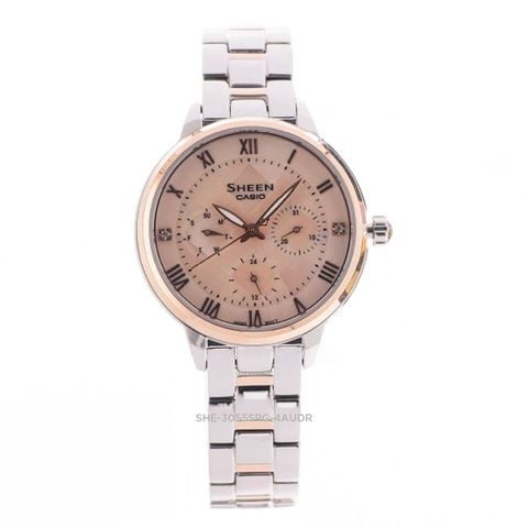 Casio Sheen 34mm Nữ SHE-3055SPG-4AUDR