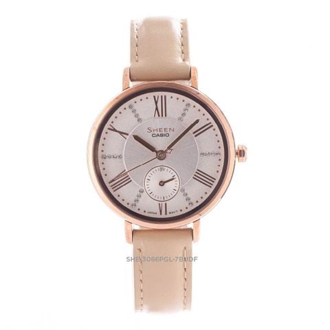 Casio Sheen 34mm Nữ SHE-3066PGL-7BVDF