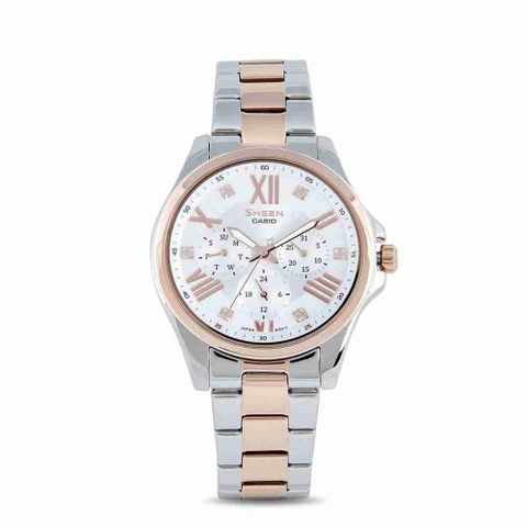 Casio Sheen 39.3mm Nữ SHE-3806SPG-7AUDR