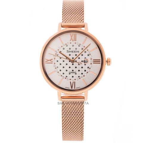 Casio Sheen 34mm Nữ SHE-4059PGM-7AUDF