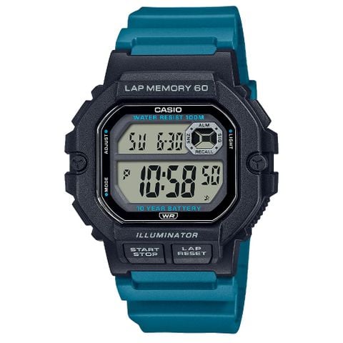 Casio  44.5mm Nam WS-1400H-3AVDF