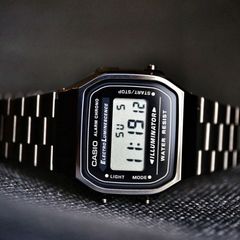 Casio Vintage 36mm nam A168WGG-1ADF