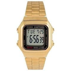 Casio Vintage 38.6×36.3mm Unisex A178WGA-1ADF