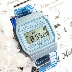 Casio Vintage 33mm Nữ F-91WS-2DF