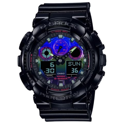 Casio G-Shock 51mm Nam GA-100RGB-1ADR