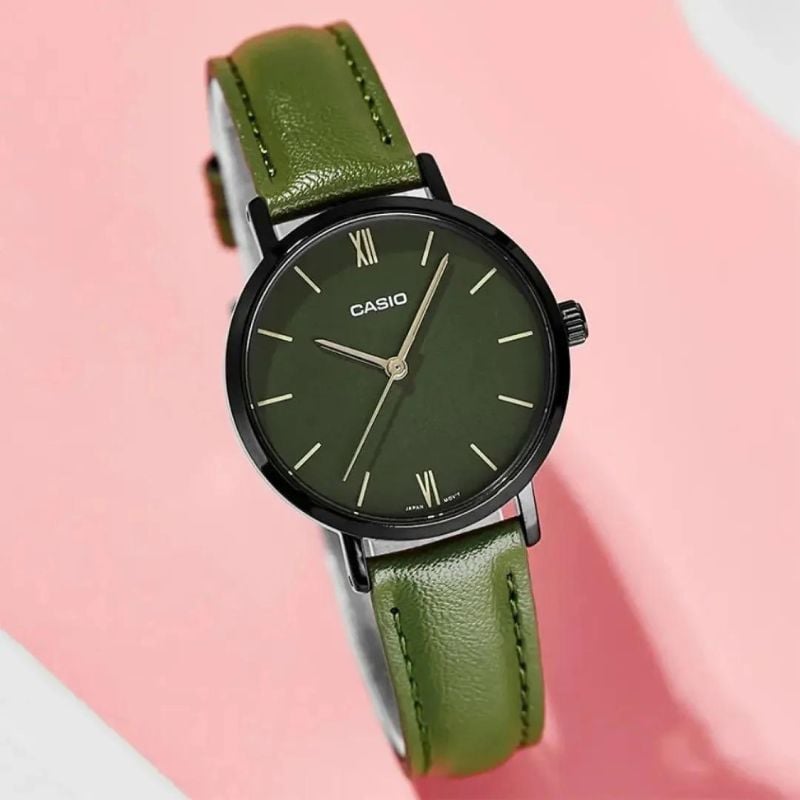 Casio LTP 30mm Nữ LTP-VT02BL-3AUDF-VNLUX - Đồng hồ chính hãng
