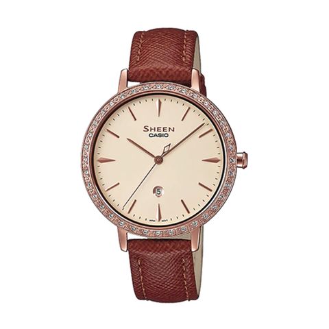 Casio Sheen 34.3mm Nữ SHE-4535YGL-9AUDF