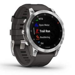 Garmin Epix Gen 2, Slate Steel, Silicone Band