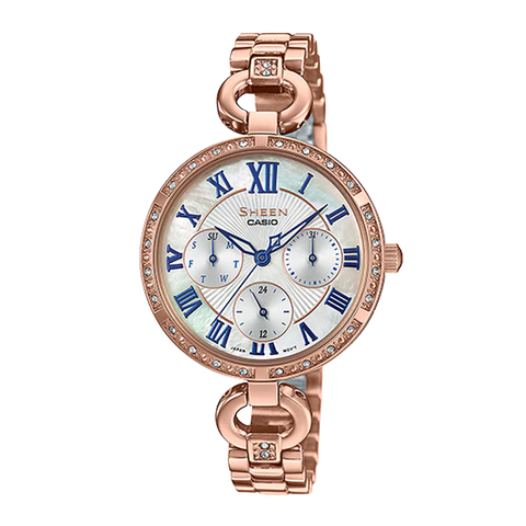 Casio Sheen 32mm Nữ SHE-3067PG-7AUDF