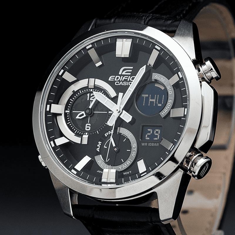 Casio Edifice 45.5mm Nam ERA 500L 1ADR VNLUX ng h chinh hang