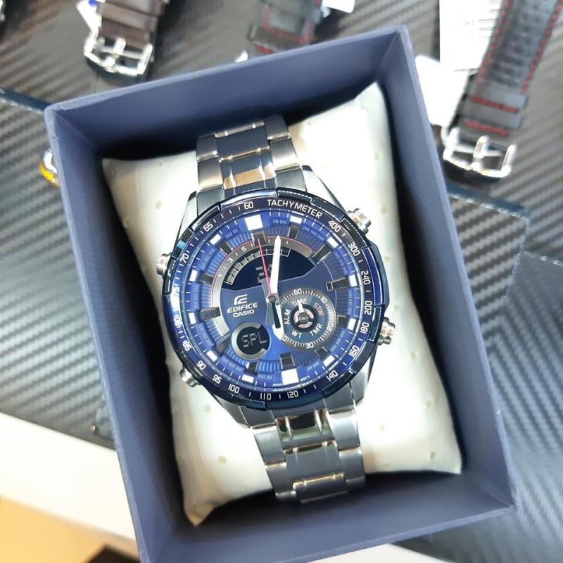 Casio Edifice 47mm Nam ERA 600RR 2AVUDF VNLUX ng h chinh hang