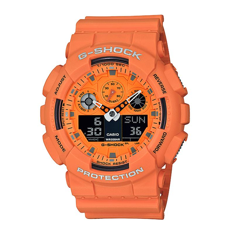 Casio G-shock 51.2mm Nam GA-100RS-4ADR