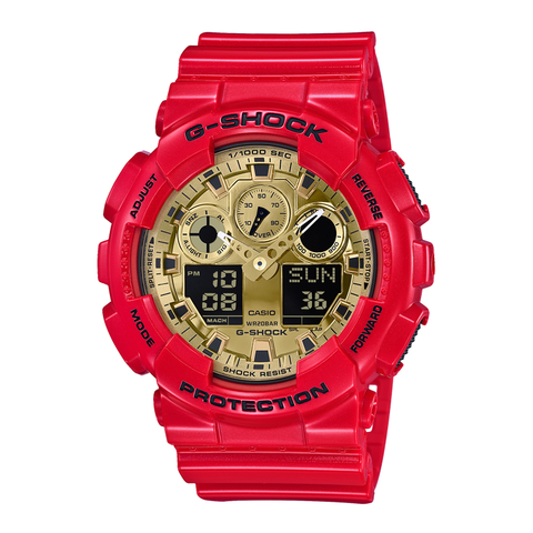 Casio G-shock 51.2mm Nam GA-100VLA-4ADR