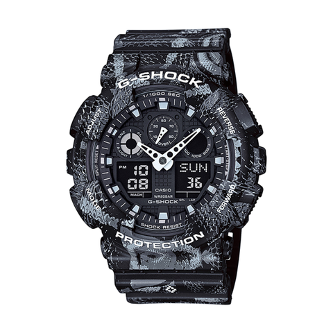 Casio G-shock 51.2mm Nam GA-100MRB-1ADR