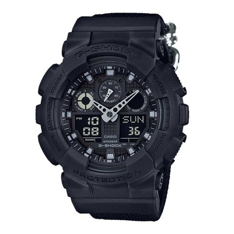 Casio G-shock 51.2mm Nam GA-100BBN-1ADR