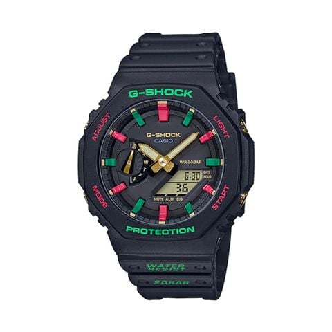 Casio G-Shock 45.4mm Nam GA-2100TH-1ADR