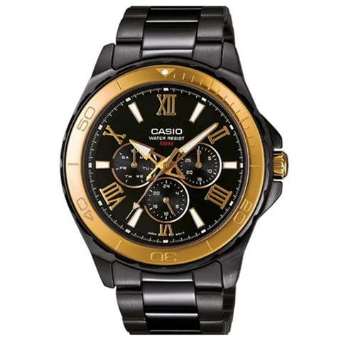 Casio MTP 44.6mm Nam MTD-1075BK-1A9VDF