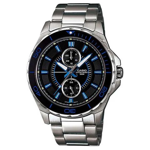 Casio MTP 44.6mm Nam MTD-1077D-1A1VDF