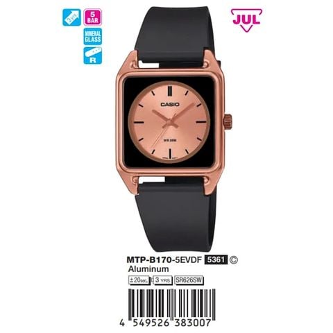 Casio 26.4mm Nam MTP-B170-5EVDF