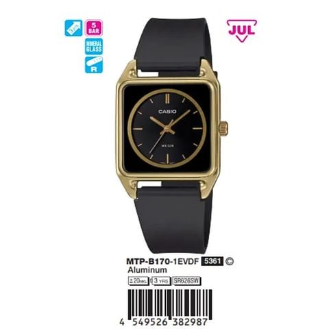 Casio 26.4mm Nam MTP-B170-1EVDF