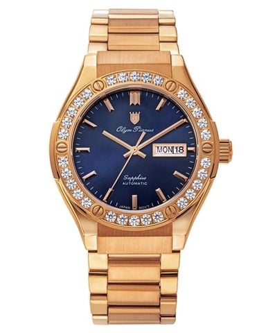 Olym Pianus 42mm Nam OP990-45ADGR-X