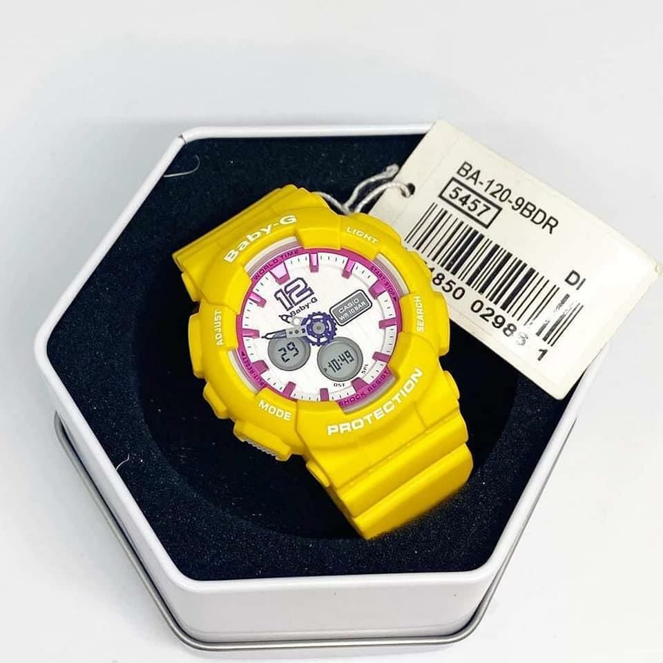 BABY-G BA-120-9BDR ビビッドカラー新品タグ付　イエロー BABY-G BA-120-9BDR ビビッドカラー新品タグ付 イエロー 120 9bdr Baby
