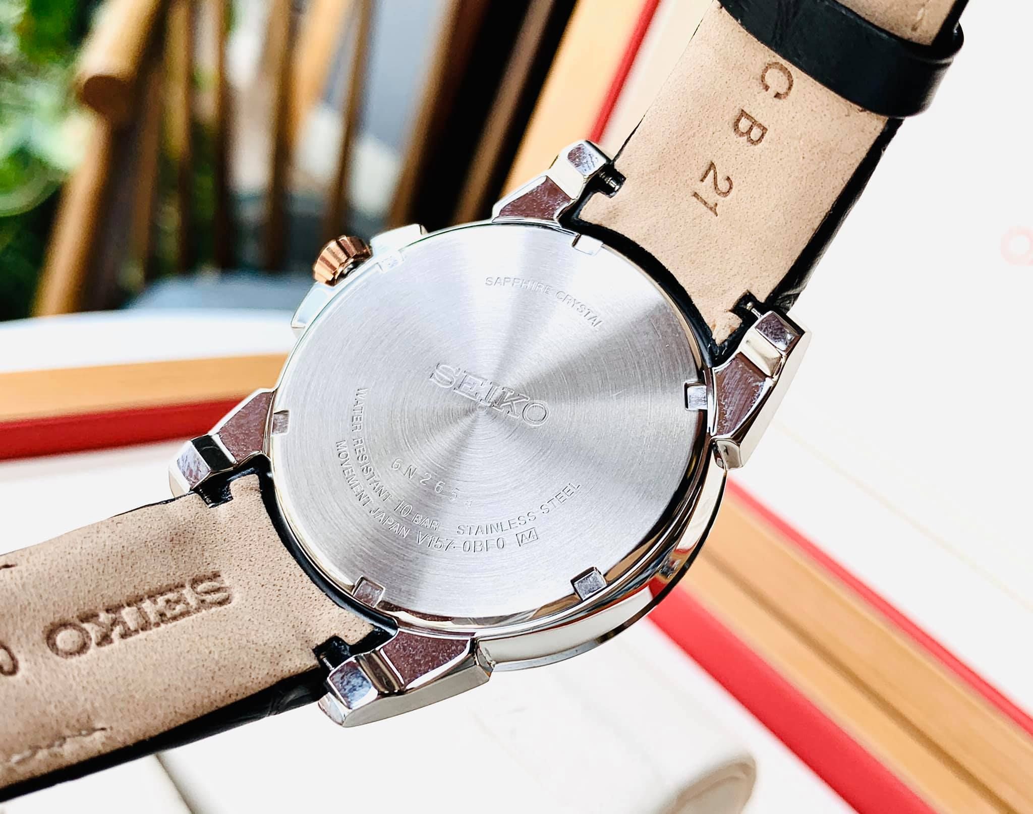 Seiko 42mm Nam SNE427 VNLUX ng h chinh hang