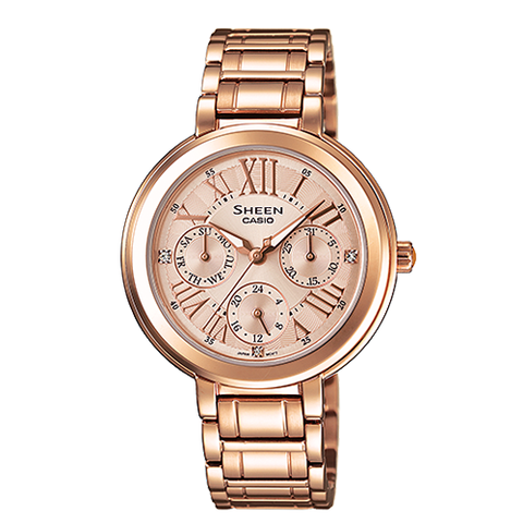 Casio Sheen 34mm Nữ SHE-3034PG-9AUDR