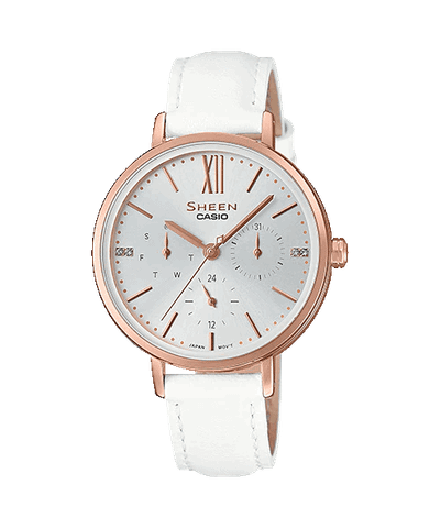 Casio Sheen 34mm Nữ SHE-3064PGL-7AUDF