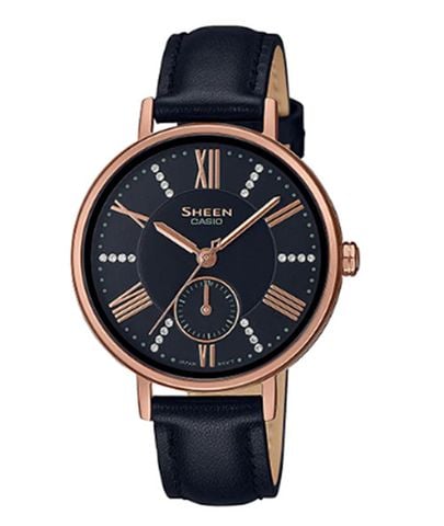 Casio Sheen 34mm Nữ SHE-3066PGL-1AUDF