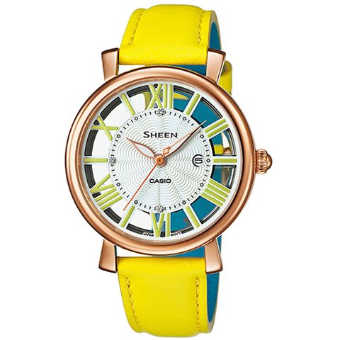 Casio Sheen 34mm Nữ SHE-4047PGL-9A