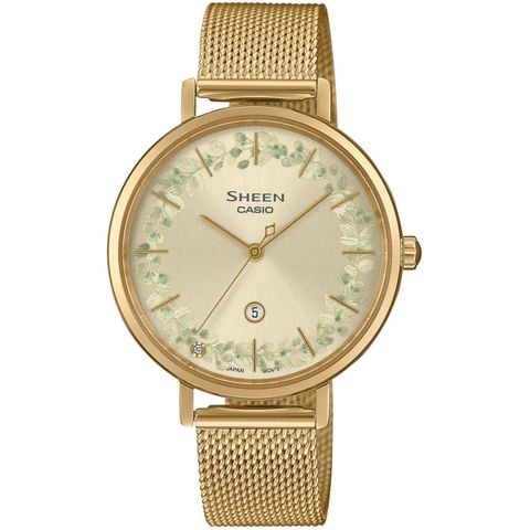 Casio Sheen 34mm Nữ SHE-4539FGM-9AUDF