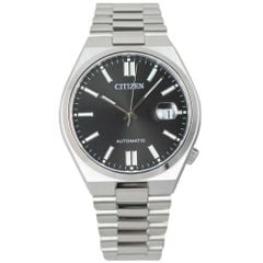 Citizen Automatic NJ0150-81E (40mm) – Đồng hồ nam cơ mặt đen, thiết kế Tsuyosa hiện đại
