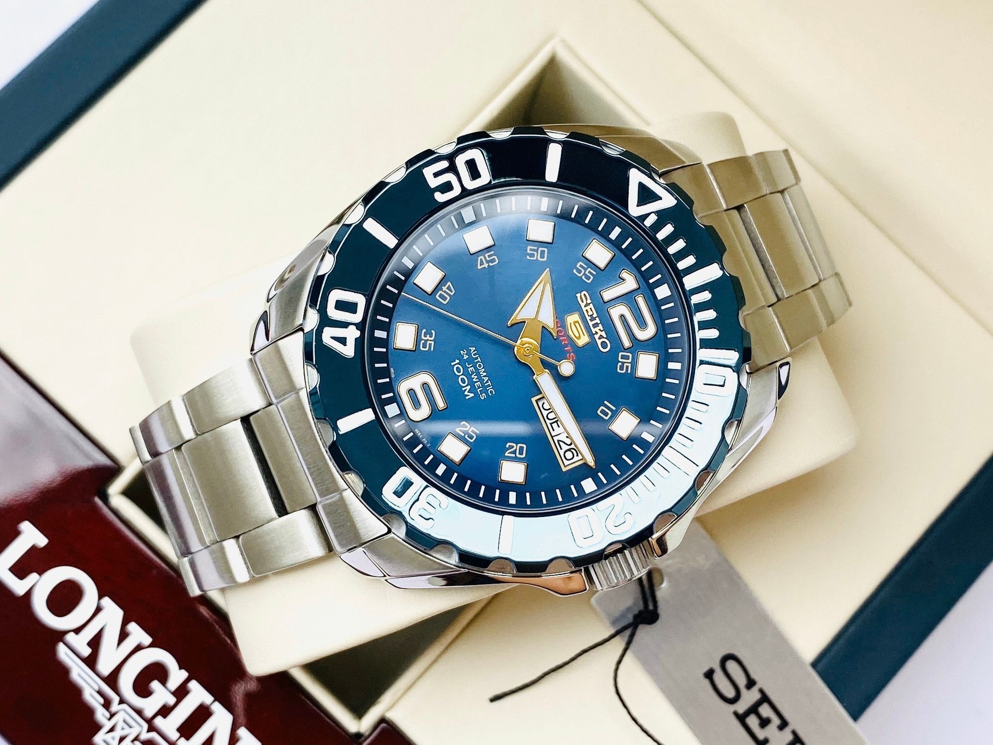 Seiko SRPB37K1 S l a ch n tin c y t i VnLux ng h cao c p