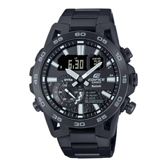 Casio EDIFICE 48mm Nam ECB-40BK-1ADF