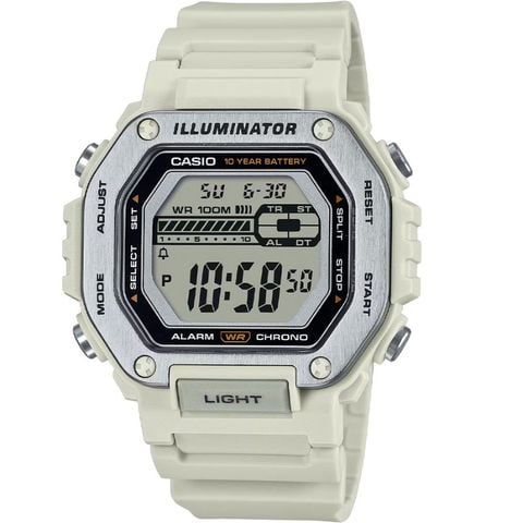 Casio 55.8 mm x 47.2 mm Nam MWD-110H-8AVDF