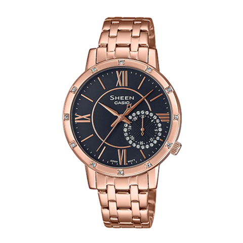 Casio Sheen 34mm Nữ SHE-3046PG-8AUDR