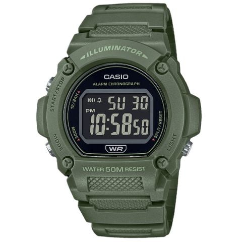 Casio Vintage 47mm Nam W-219HC-3BVDF