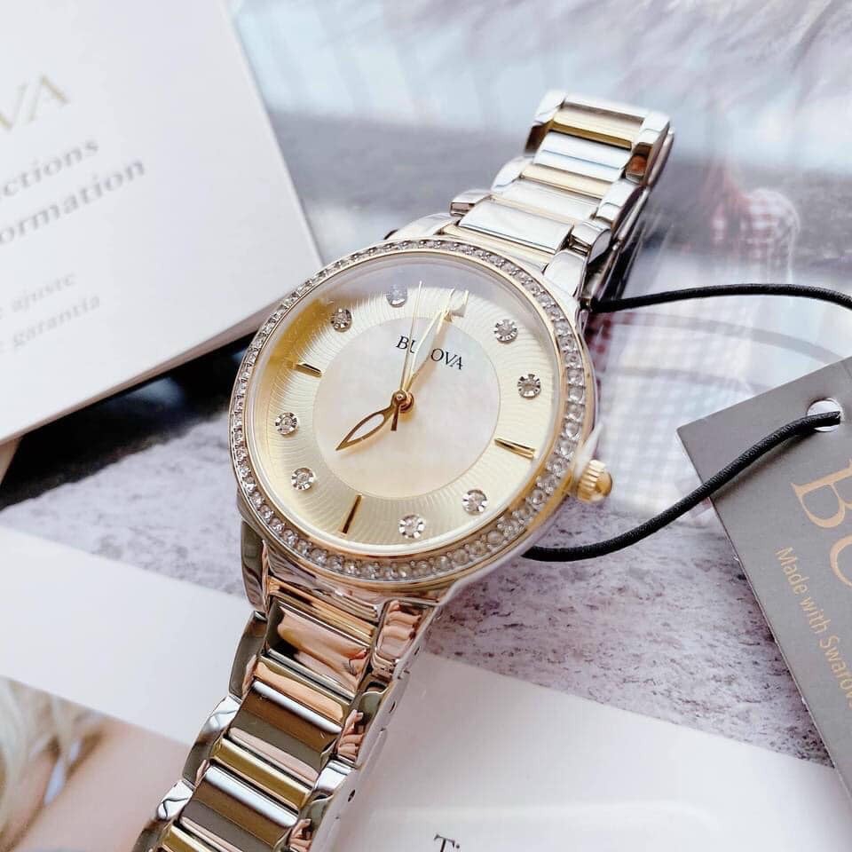 Bulova 33mm N 98L248 VNLUX ng h chinh hang