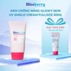 Kem chống nắng mỏng nhẹ dưỡng sáng da Blissberry Glowy Skin UV Shield Cream 60ml