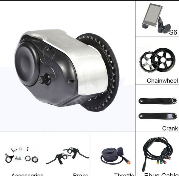  combo động cơ czjb 750w và khung 27.5 size 17 