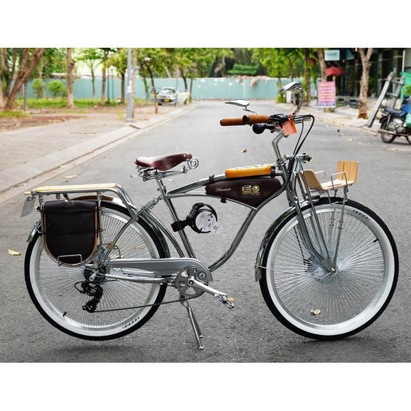 Xe đạp classic Nomadvelo 26 inch có phuộc giữa 