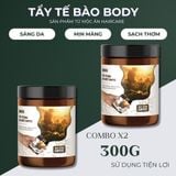  [Dạng Hũ] Combo 2 Tẩy Tế Bào Chết Body Hữu Cơ Mộc Ân Group (MAG) 300g Dưỡng Da Body 