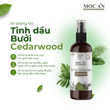  [X1BCE120] Xịt Kích Mọc Tóc Tinh Dầu Bưởi Gỗ Tuyết Tùng ( Cedarwood ) 120ml Mộc Ân Haircare hỗ trợ giảm rụng, giảm chẻ ngọn 