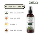  [X5BRO120] Combo 5 Chai Xịt Kích Mọc Tóc Tinh Dầu Bưởi Hương Thảo ( Rosemary ) 120ml Mộc Ân Haircare hỗ trợ giảm rụng, lên tóc con 