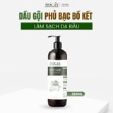  [CB01] Combo Dầu Gội Phủ Bạc Thảo Dược Bồ Kết 250ml & Dầu Xả Bưởi Dừa Non 300l Mộc Ân Haircare 