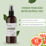  [MTN100] Toner Xịt Tóc Tinh Dầu Vỏ Bưởi Da Xanh 100ml Mộc Ân Haircare dành cho tóc gãy rụng/tóc hư tổn, dưỡng ẩm bóng mượt 