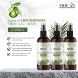  [16 Loại] Combo 3 Chai Xịt Tinh Dầu Vỏ Bưởi Da Xanh Mộc Ân Haircare 120ml 