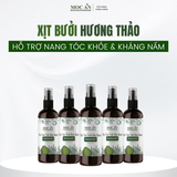  [X5BRO120] Combo 5 Chai Xịt Kích Mọc Tóc Tinh Dầu Bưởi Hương Thảo ( Rosemary ) 120ml Mộc Ân Haircare hỗ trợ giảm rụng, lên tóc con 