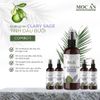 X5BCL120 - Combo 5 Chai Xịt Tinh Dầu Vỏ Bưởi Da Xanh & Tinh Dầu Xô Thơm Mộc Ân Haircare 120ml Hỗ Trợ Giảm Rụng, Mọc Tóc Chăm Sóc Tóc